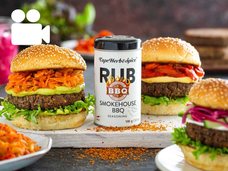 ULTIMATE VEGAN BLACK BEAN BURGER