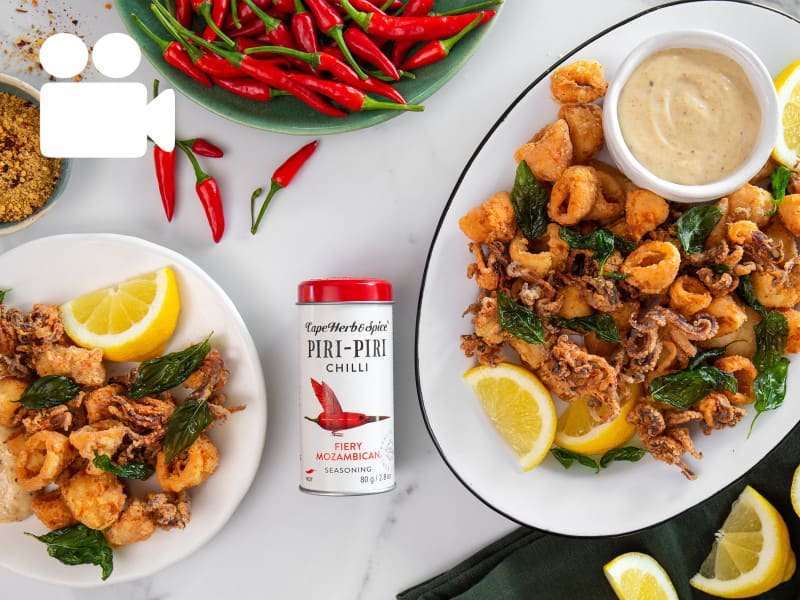 CRISPY PIRI PIRI CALAMARI